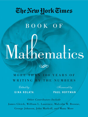 cover image of The New York Times Book of Mathematics